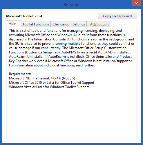 Microsoft toolkit 2.6.7 mydigitallife 2019